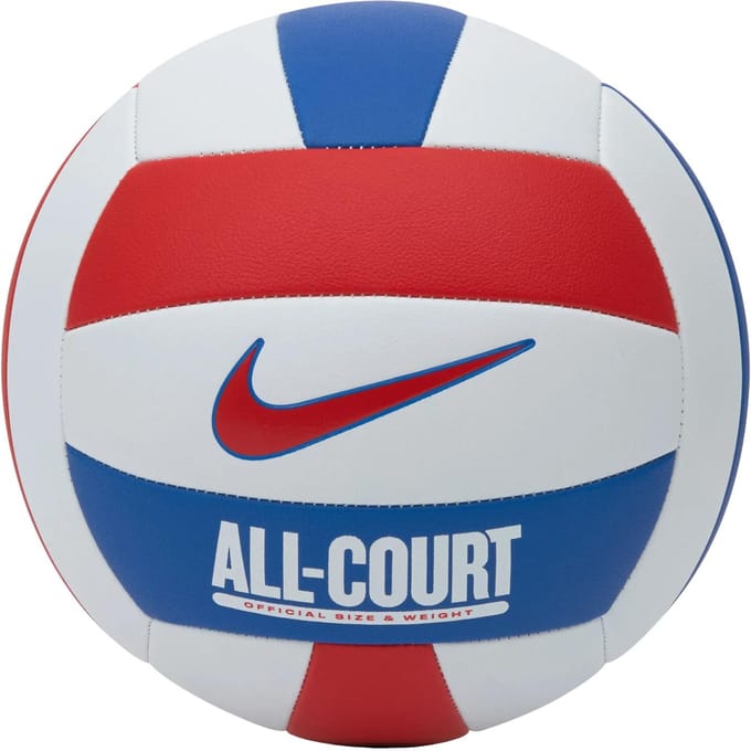 Nike All Court Leeggelopen Volleybal, Unisex wit Volleybal 5 wit