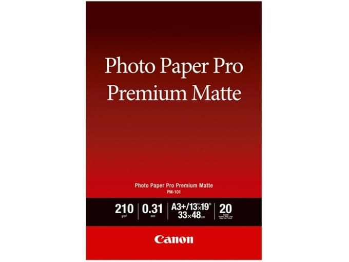 Canon Papier PM-101 / 8657B007 Premium Matte A3+ - 20 sheets