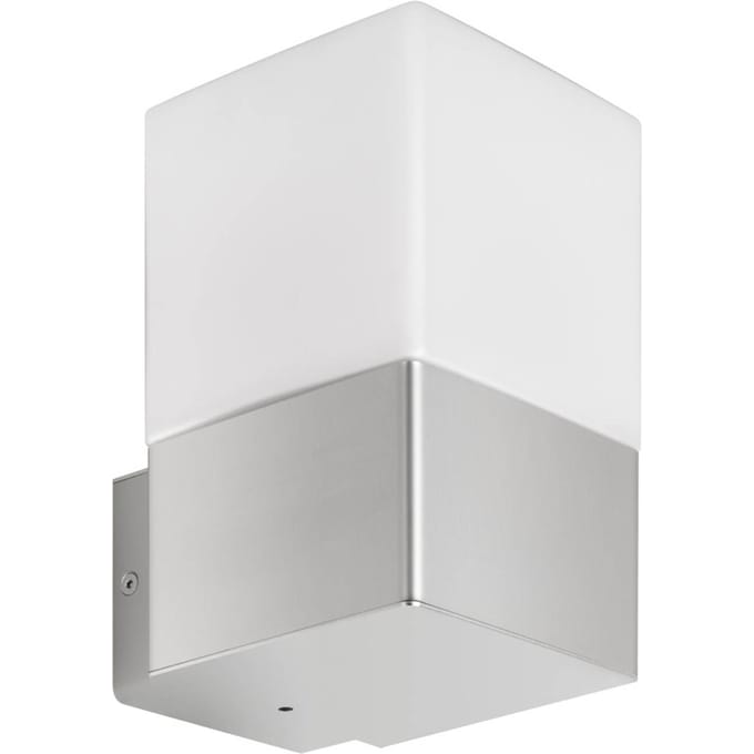LCD Buitenwandlamp Linus, roestvrij staal zonder sensor