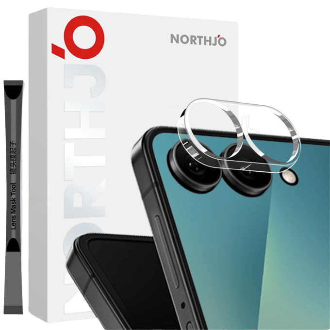 Northjo Samsung Galaxy Z Flip8 Camera Protector Transparant