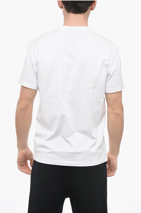 JURASSIC PARK X NB Crew Neck HALF THUNDERBOLT katoenen T-shirt in wit