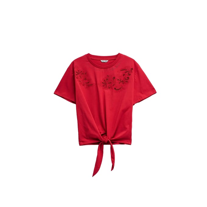 T-shirt met strik Salsa Jeans