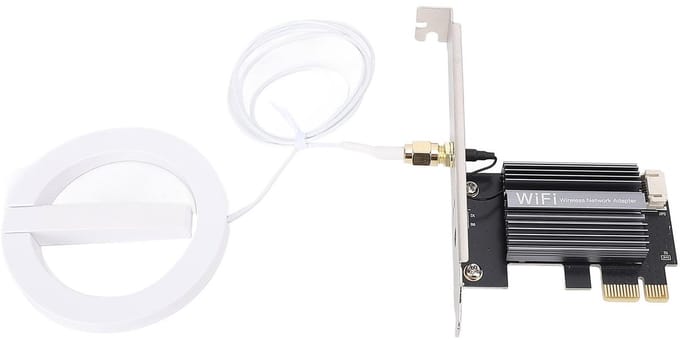 Cosensi - Dailygoods - WiFi 6E PCIe Netwerkadapter met Bluetooth 5.2 en Tri-Band Ondersteuning