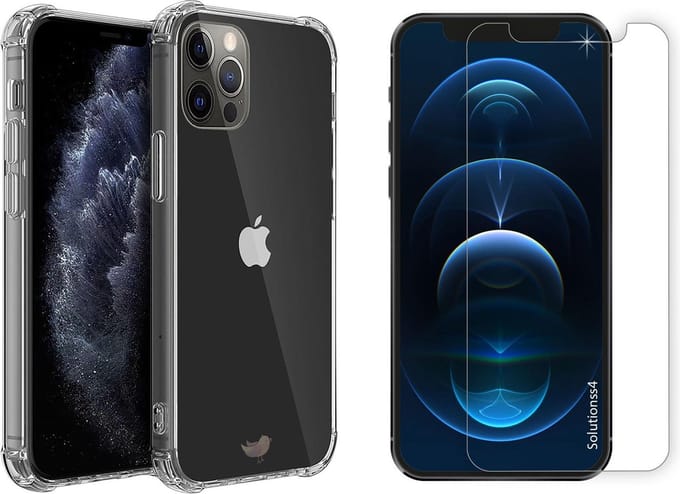 Solutionss4 Telefoonhoesje - Back Cover - Geschikt Voor Apple IPhone 12