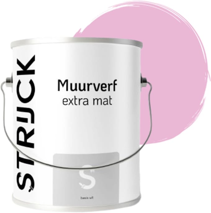 STRIJCK Muurverf Extramat - Pioen - 069R-3 - 2.5 liter