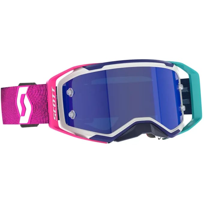 SCOTT Prospect 2.0 AMP Chroom motorcross bril - Blauw/Roze