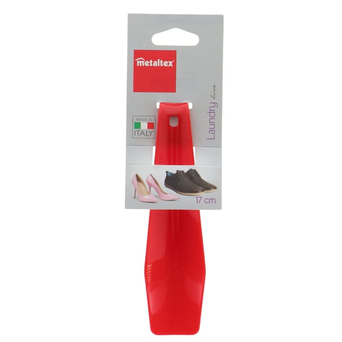 Metaltex Schoenlepel kunststof 17cm wit