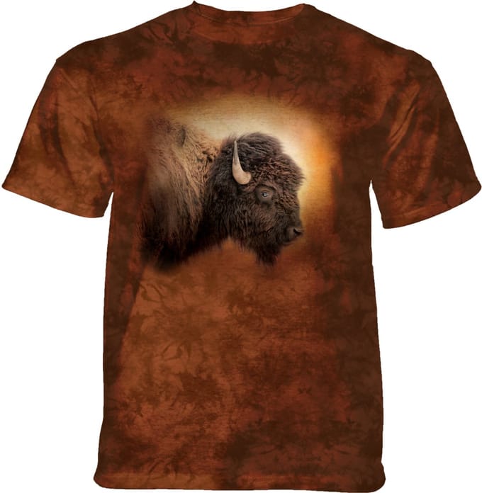 T-shirt Bison Sunset S
