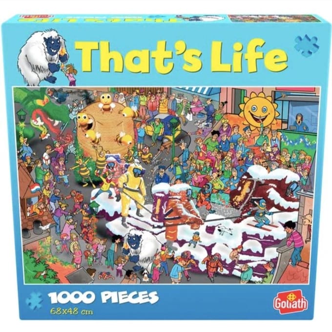 That's Life - Bloemenparade - 1000 stukjes - Legpuzzel