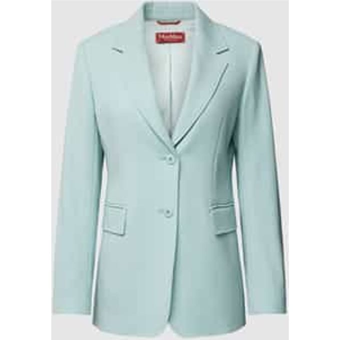 Blazer van lanawol met reverskraag, model 'DINGEY'
