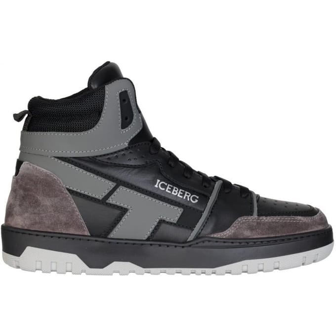 Iceberg hoge top Italiaanse sneakers nieuw - Maat: 43 gray