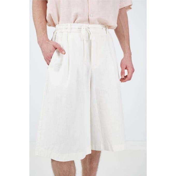 Casual Chino Korte Broek met Touwtjes Taille