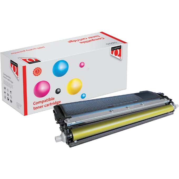 Toner Quantore alternatief tbv Brother TN-230Y geel