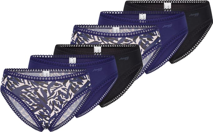 sloggi Dames slip / onderbroek 6 pack GO Crush