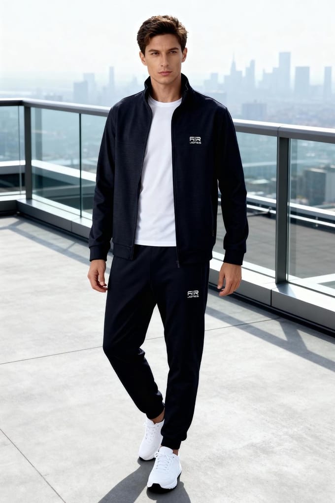 Heren Fleece Trui en Broek Set