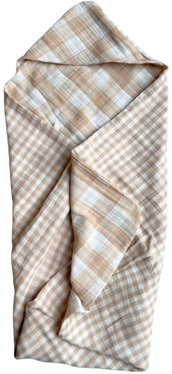 Cateu Vik Baby Omslagdoek Mini - Wikkeldeken - Badcape - Hydrofiele doek