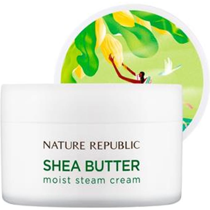 Nature Republic Shea Butter ultra vapeur crème 100ml - 3type #MOIST 1PCS white