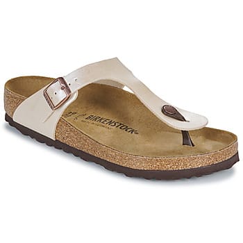 Birkenstock Birkenstock Gizeh graceful pearl white Birko-Flor