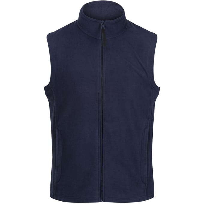 Regatta Heren Micro Fleece Bodywarmer / Gilet (Donkere marine)