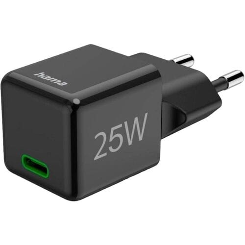 Hama USB-oplader 25.00 W 1x USB-C USB PD Zwart Binnen USB Power Delivery (USB-PD)