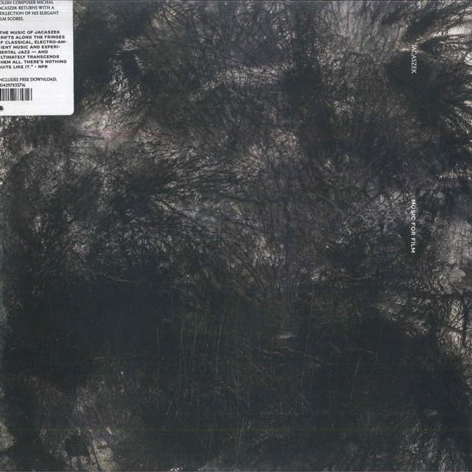 LP Plaat JACASZEK - Music for Film GHOS3571 Ghostly Interna 2020 VS Dans & Electronica gray
