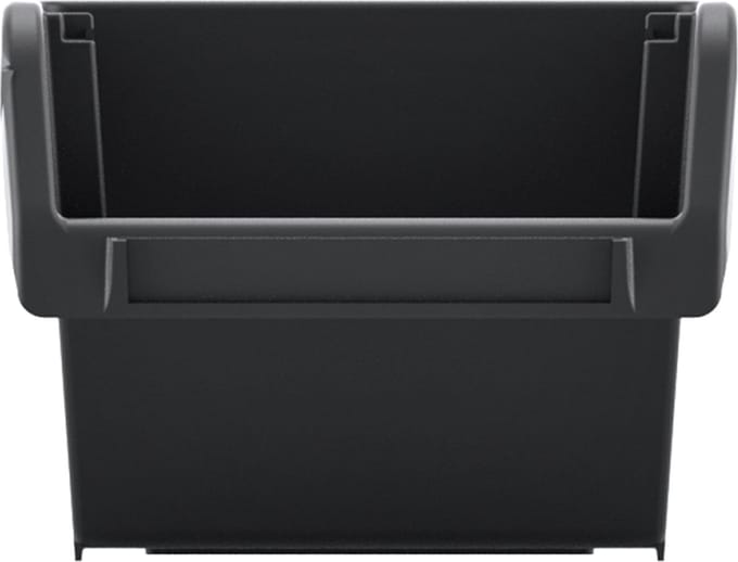 Kistenberg Stapelbak maat 3 - 195x120x90 mm - zwart