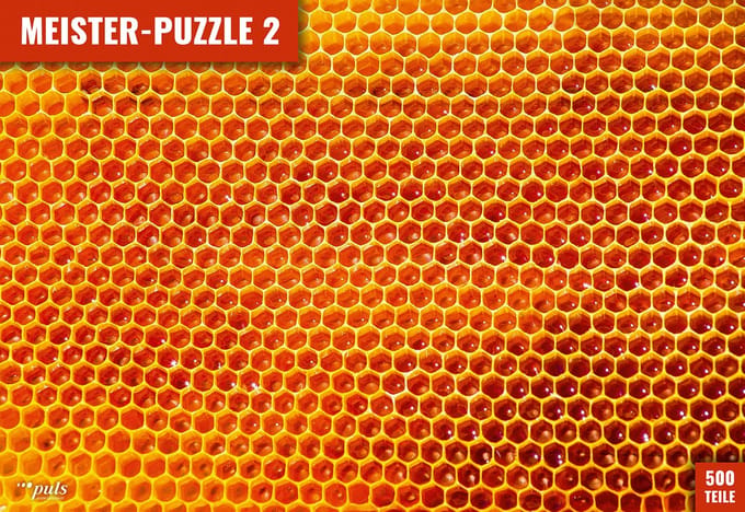 Puls puzzel MEISTER-puzzel 2: Honingraat - 500 stukjes legpuzzel.