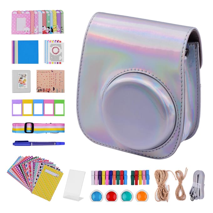12-in-1 Instant Camera-accessoiresbundelkit voor Fujifilm Instax Mini 11 inclusief camera