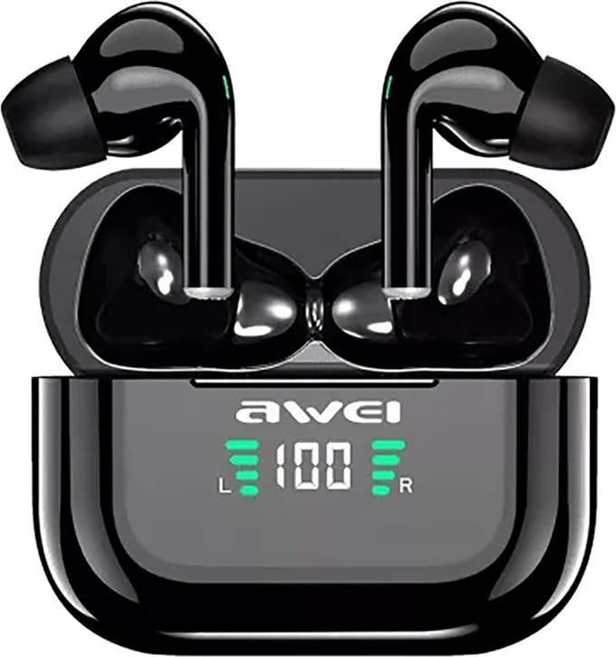Awei T29P Serie - Bluetooth Sluizenders - Zwart - Snelle Laadfunctie - Ergonomisch Ontwerp