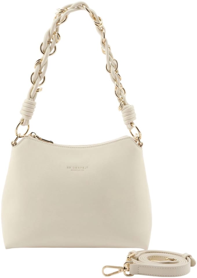 SEIDENFELT MANUFAKTUR schoudertas Sundby Crossbag Cloud crème