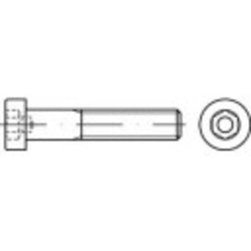 TOOLCRAFT 139165 Cilinderkopschroeven M5 30 mm Binnenzeskant (inbus) DIN 6912 Staal 100 stuk(s)