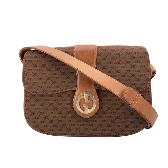 Gucci Vintage stoffen schoudertas Micro GG