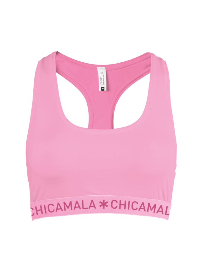 Chicamala Dames BH – 1 Pack – 95% Katoen – Ademend – Onderbroeken Dames – Racerback Top – Normale Lengte