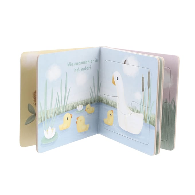 Boeken Little Dutch mijn dieren puzzelboek Multi unisex