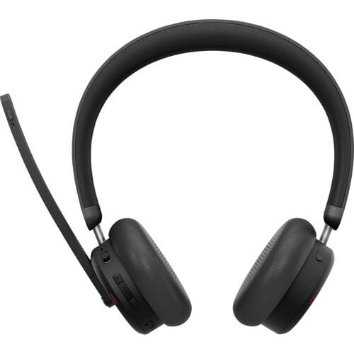 Lenovo Lenovo 6550 - Headset - On-Ear - Bluetoo On Ear headset Bluetooth, Draadloos Stereo Zwart Ruisonderdrukking (microfoon), Noise Cancelling Headset,