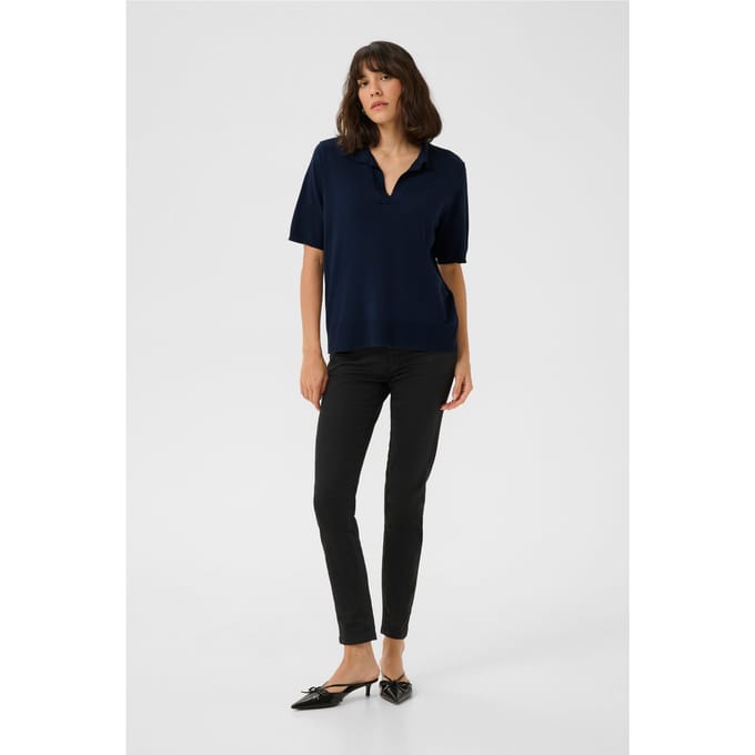 Polo shirt met kraag voor dames KAFFE Lizza