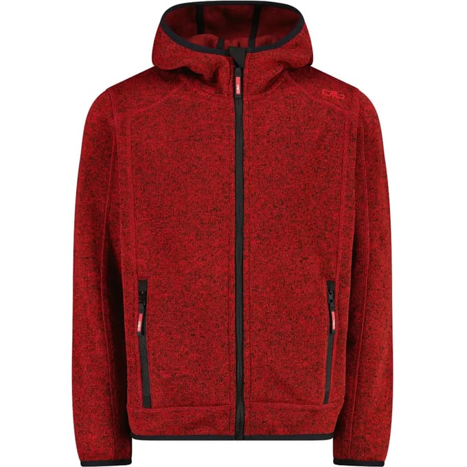 Kinder fleece met capuchon CMP