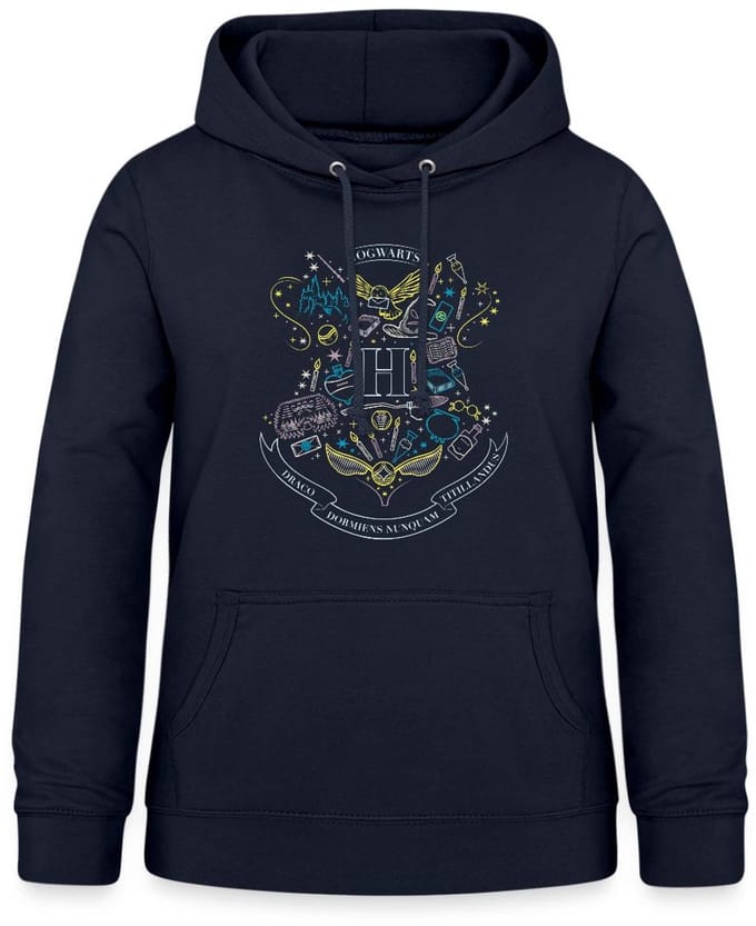 Harry Potter Hogwarts onderdelen Hoodie Dames
