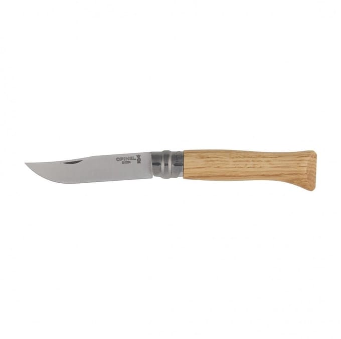 Opinel N°09 Inox zakmes EDC met Virobloc - oak
