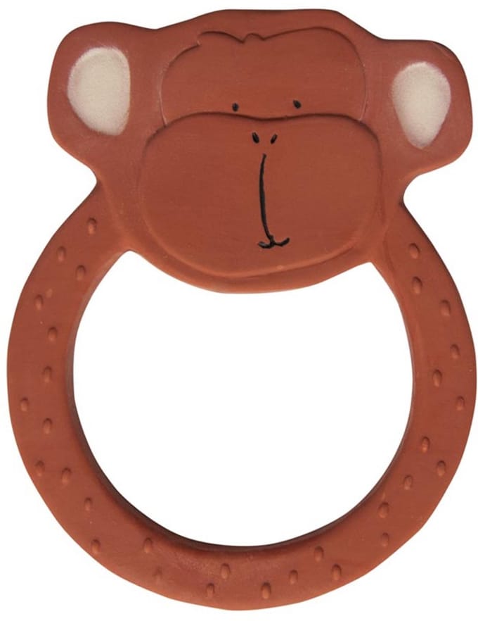 Trixie Baby - Teething Ring Round - Mr. Monkey