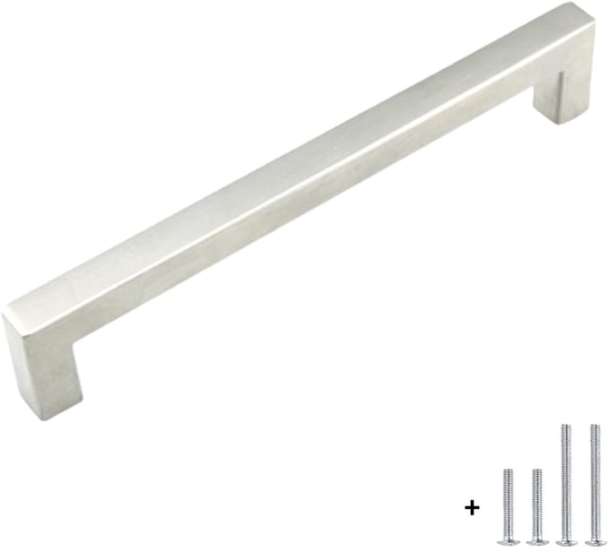 Handgreep RVS 20,4 cm – Kastgreep & Meubelhandvat – Handgrepen Keukenkastjes – Modern & Industrieel