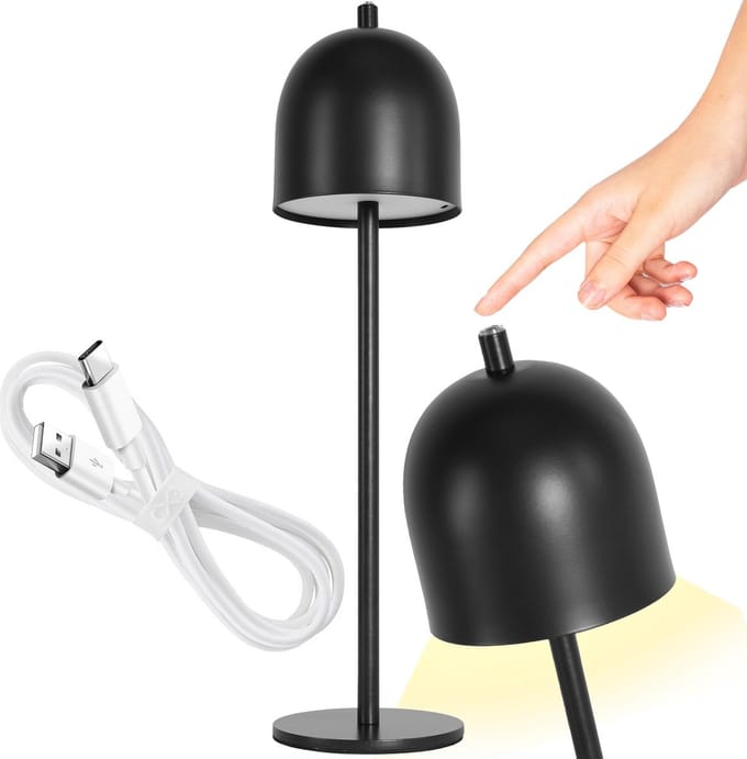 Toolight App1358-T Nachtlamp Zwart 39X10X39Cm