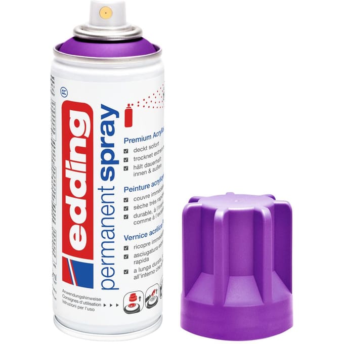 edding 5200 "Permanentspray", zijdemat - Bes