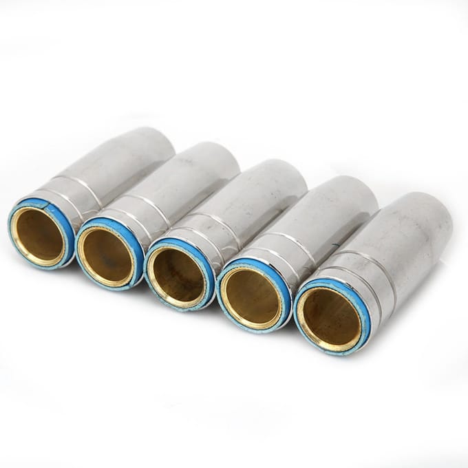 5 stuks Conisch Gasmondstuk 15 mm voor Binzel MB 25AK MIG MAG Lasbrander
