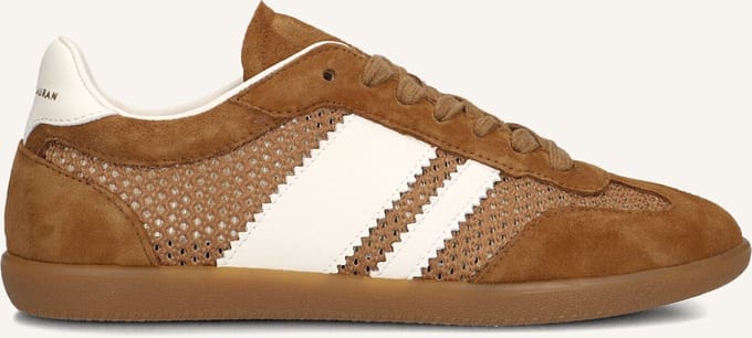 STEFANO LAURAN 1white1191 Sneakers - Suède - Dames - Bruin - Maat 37