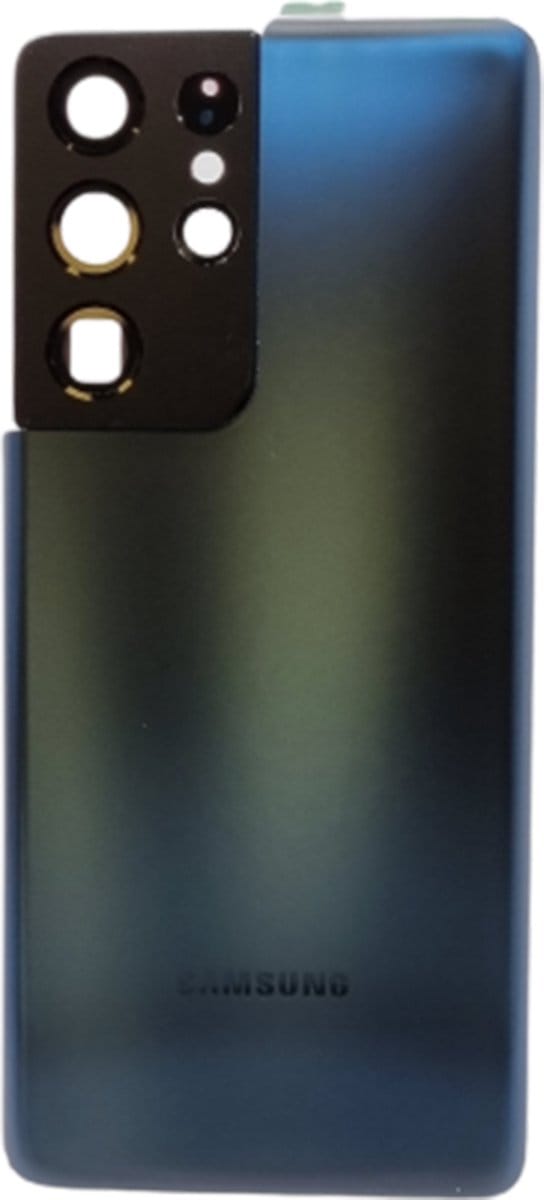 Achterkant Geschikt voor Samsung Galaxy S21 Ultra – Premium – Blauw