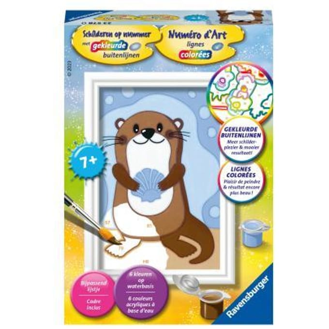Ravensburger Schilderen op nummer Otter