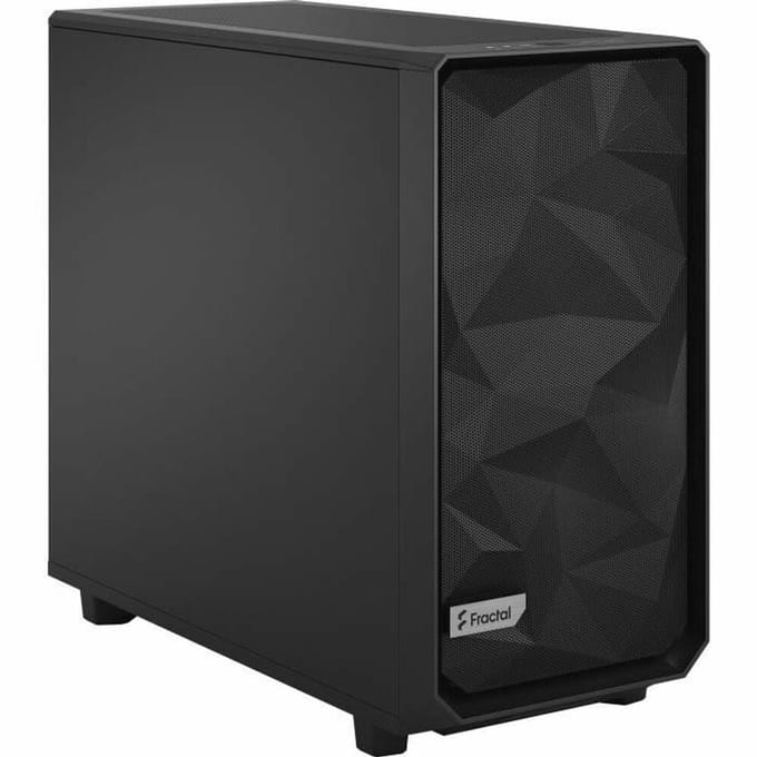 Fractal Design Meshify 2 - toren - uitgebreid ATX - Case - Miditower - Zwart