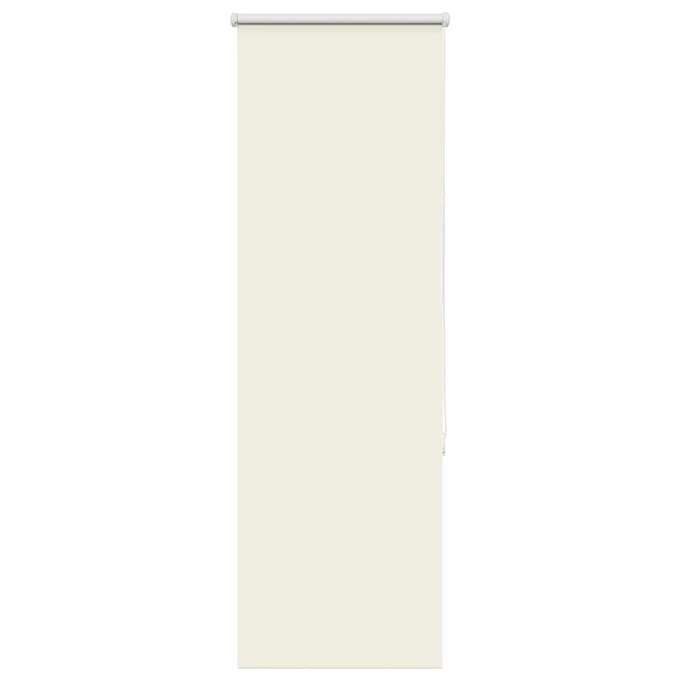 vidaXL - Rolgordijn - verduisterend - 60x175 - cm - stofbreedte - gebroken - wit