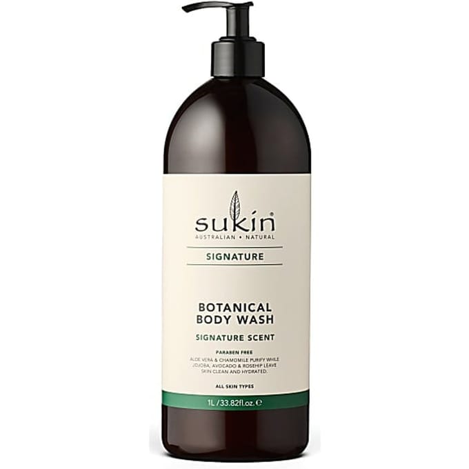 Sukin Botanical Body Wash pomp 1L